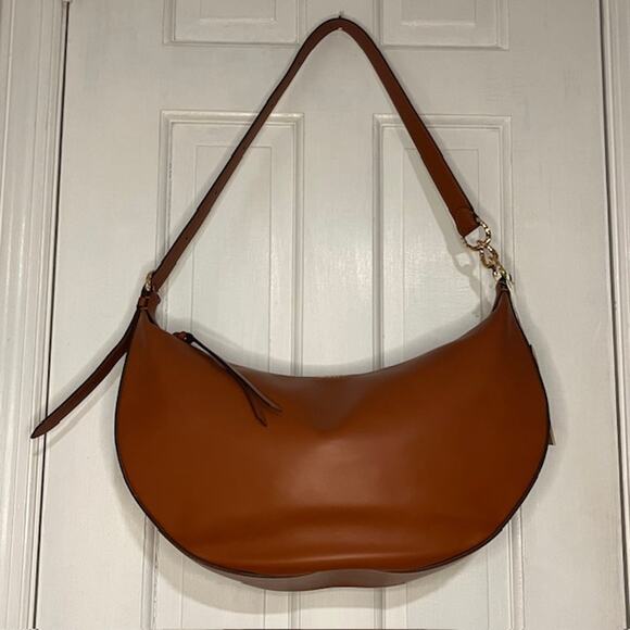 Ulla Johnson Twyla Crescent bag Cigar color - Picture 12 of 13